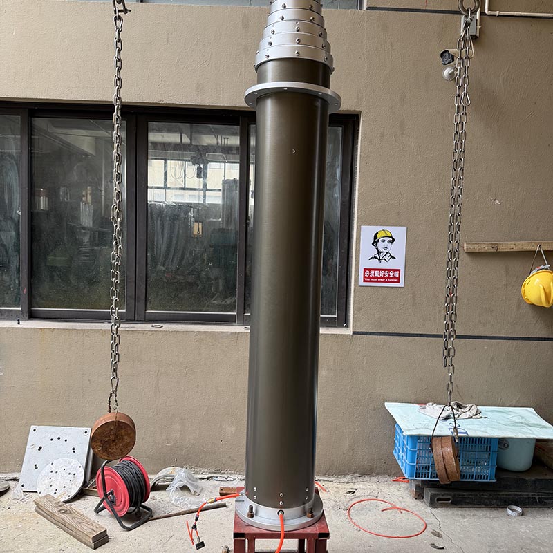 Erhöhtes Feuerangriffssystem Aquamast