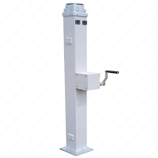 Hydraulisch angetriebener mechanischer Mast